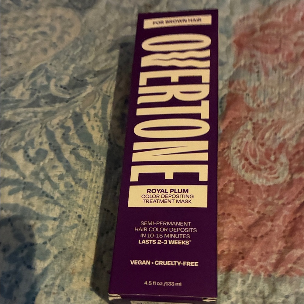 🆕 Overtone Royal Plum Hair Treatment Mask